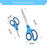 NFI essentials Set of 2 Scissor 8 Inch Multi Purpose Soft Comfort-Grip Handles - AYAHA ENTERPRISES PRIVATE LIMITED