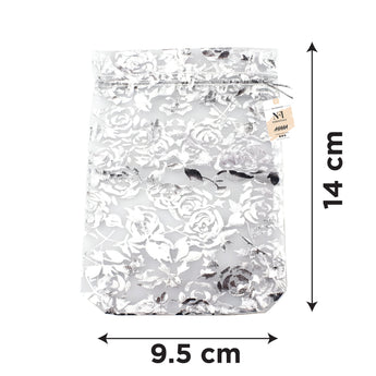 NFI essentials Potli Gift Pouches for Return Gifting, Pack of 50 Pcs (10x14 cm), Drawstring Burlap Pouch For Return Candy Gifts, Nikah, Birthday Suruku Pai Pouch - AYAHA ENTERPRISES PRIVATE LIMITED