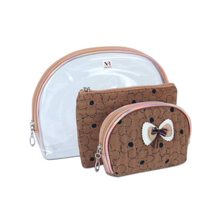 NFI essentials Makeup Pouch - 3 Piece Set