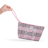 Printed Cosmetic Pouch | Makeup Pouch | Vanity Case | Travel Organiser | Size: 25x14.5x7.5cm - AYAHA ENTERPRISES PRIVATE LIMITED