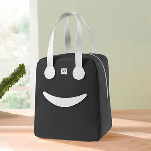 NFI essentials Insulated Lunch Bag for Men Women Large Tiffin Carry Bag Travel Lunch Box Organizer for Office, School, College, Leak-proof Lunch Cooler Bag