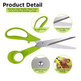 NFI essentials Multipurpose Scissor 8 Inch Soft Comfort-Grip Handles Scissors Sharp Scissors Stationery - AYAHA ENTERPRISES PRIVATE LIMITED