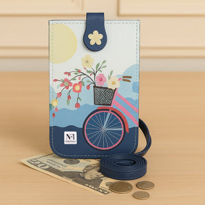 NFI essentials Small Crossbody Bag for Womens, Mobile Cell Phone Holder Wallet Bag, Shoulder Sling Bag, Printed Clutch Mobile Sling Bag, Phone Pouch for Girls