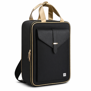 NFI essentials Polyester Cosmetic Large Storage Makeup Bag for Girls Train Case Travel Make up Organizer Brush Holder for Women Artist Vanity Bridal Trousseau Box