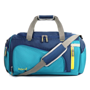 Ayaha Travel Duffle Weekender Bag 50cm, Large Luggage Bag for Travelling, Multi Purpose Handbag with Adjustable Handles (Navy Blue)