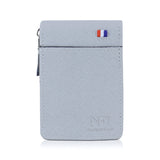NFI essentials PU Leather 9 Slots Vertical Card Holder Credit Debit Card Holder Zipper Coin Purse for Men and Women Accordion Money Wallet Security Wallet (Copy) (Copy) (Copy) - AYAHA ENTERPRISES PRIVATE LIMITED