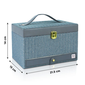 NFI essentials Makeup Organizer Box (Grey) - AYAHA ENTERPRISES PRIVATE LIMITED
