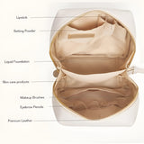 NFI essentials Portable Handheld Makeup Bag for Women with Compartments Large Capacity Travel Toiletry Cosmetic Bag with Handle Large Opening Makeup Pouch - AYAHA ENTERPRISES PRIVATE LIMITED