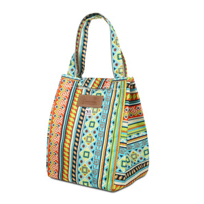 NFI essentials Printed Lunch Bag Thermal portable Tiffin Bag for Food Travel & Picnic , Lunch Bag for office