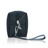 NFI essentials Makeup Pouch Cosmetic Pouch Vanity Case Jewellery Pouch Stationery Pencil Case Travel Organiser Travel Pouch Bag with Detachable Handle - AYAHA ENTERPRISES PRIVATE LIMITED