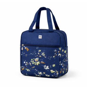 NFI essentials Polyester Insulated Lunch Bag for Men, Women, Office, School, College, Picnic, Outdoor Tiffin, Reusable Waterproof & Leakproof Lining Dabba Bag