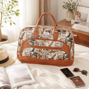 Ayaha Large Travel Duffle Bag, Air Bag for Men and Women Cabin Luggage Bag Weekender Stylish Travel Bag with Detachable Shoulder Strap