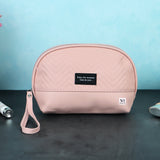 NFI essentials Makeup Pouch for Women, Cosmetic Bag, Semi-circle Stylish PU Pouch for Makeup Accessories, Travel Pouch Vanity Kit Organiser Toiletry Bag Make up Pouch for Girls - AYAHA ENTERPRISES PRIVATE LIMITED