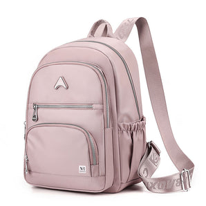 NFI essentials Girls Mini Backpack, Lightweight Travel Small Polyster College Bag with Multiple Pockets, Casual, Work, Office, Picnic Backpack for Women & Ladies