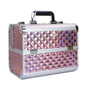 NFI essentials Cosmetic Storage Case Makeup Bag Vanity Kit Travel Organiser Big Box