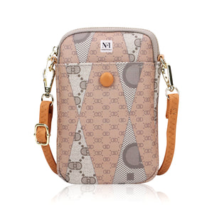 NFI essentials Womens Mobile Cell Phone Holder Bag, Small Crossbody Wallet, Pocket Wallet, Hand Purse, Clutch Mobile Sling Bag, Phone Pouch for Girls