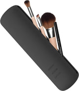 NFI essentials Large Travel Makeup Brush Holder, Silicone Portable Cosmetic Face Brushes Case with Magnetic Closure, Soft and Sleek WaterProof Small Makeup Brush Pouch - AYAHA ENTERPRISES PRIVATE LIMITED