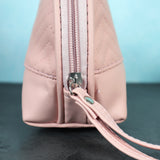 NFI essentials Makeup Pouch for Women, Cosmetic Bag, Semi-circle Stylish PU Pouch for Makeup Accessories, Travel Pouch Vanity Kit Organiser Toiletry Bag Make up Pouch for Girls - AYAHA ENTERPRISES PRIVATE LIMITED