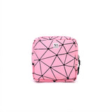 NFI essentials Pack of 3 Pack of 2 PU Diamond Print Women Portable Sanitary Napkin Pouch With Zipper Feminine Pad - AYAHA ENTERPRISES PRIVATE LIMITED