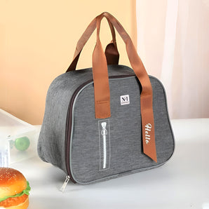 NFI essentials Insulated Lunch Bag for Men Women Large Tiffin Carry Bag Travel Lunch Box Organizer for Office, School, College, Leak-proof Lunch Cooler Bag