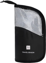 NFI essentials Makeup Brush Organizer Bag for Women, Portable Makeup Brush Holder Travel Makeup Brush Case Standing Zipper Waterproof Cosmetic Brush Pouch (Copy) - AYAHA ENTERPRISES PRIVATE LIMITED