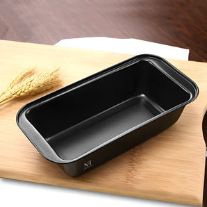 NFI essentials Nonstick Bread Loaf Pan Tin Baking Pan for Homemade Brownies and Pound Cakes and Baking Pan for Homemade Bread Non Sticky Teflon Coating (8.5 Inch)