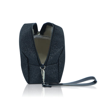 NFI essentials Makeup Pouch Cosmetic Pouch Vanity Case Jewellery Pouch Stationery Pencil Case Travel Organiser Travel Pouch Bag with Detachable Handle - AYAHA ENTERPRISES PRIVATE LIMITED