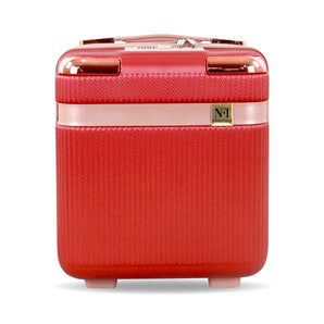 NFI essentials Makeup Box for Women, Vanity Organiser Case, Stylish Cosmetic & Jewellery Storage Bridal Bag, Ideal for Bride, Gifting, Wedding