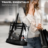 NFI essentials Large Travel Makeup Brush Holder, Silicone Portable Cosmetic Face Brushes Case with Magnetic Closure, Soft and Sleek WaterProof Small Makeup Brush Pouch - AYAHA ENTERPRISES PRIVATE LIMITED