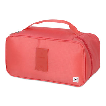 NFI essentials Lingerie Organizer for Women, Portable Travel Storage Bag for Bra, Underwear, Socks, Panties, Cosmetics, Multi-Functional Toiletry Pouch Accessories - AYAHA ENTERPRISES PRIVATE LIMITED