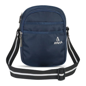 Ayaha Polyester Sling Bag for Men and Women, Cross Body Business Messenger Bag