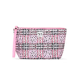 Printed Cosmetic Pouch | Makeup Pouch | Vanity Case | Travel Organiser | Size: 25x14.5x7.5cm - AYAHA ENTERPRISES PRIVATE LIMITED