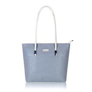 NFI essentials Large Capacity solid textured Tote Bags For Womens Handbag for Ladies Big stylish Purse Shoulder Shopping office College party Bag for daily travel with zip pocket