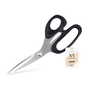 NFI essentials Multipurpose 8 Inch Soft Comfort-Grip Handles Scissors Sharp Scissors Stationery Craft