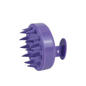 NFI Essentials Hair Brush Head Scalp Massager Scrubber, Adults Children Thick/Thin Hair, Mold-Free Solid Silicone for Healthy Hair Growth Dry Scalp Dandruff