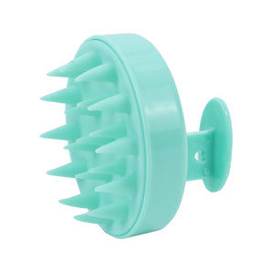 NFI Essentials Hair Brush Head Scalp Massager Scrubber, Adults Children Thick/Thin Hair, Mold-Free Solid Silicone for Healthy Hair Growth Dry Scalp Dandruff