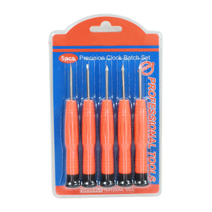 NFI essentials Micro Precision Screwdriver Set, Mini Screwdriver Set for for Repairing Watches, Jewelry, Eyeglasses, Toys, Phones, Laptop, etc. 5 Piece