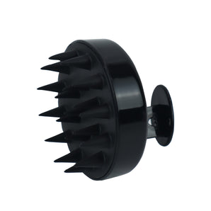 NFI Essentials Hair Brush Head Scalp Massager Scrubber, Adults Children Thick/Thin Hair, Mold-Free Solid Silicone for Healthy Hair Growth Dry Scalp Dandruff