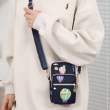 NFI essentials Small Crossbody Bag for Womens, Mobile Cell Phone Holder Wallet Bag, Shoulder Sling Bag, Hand Purse, Printed Clutch Mobile Sling Bag, 3 Layer Phone Pouch for Girls - AYAHA ENTERPRISES PRIVATE LIMITED