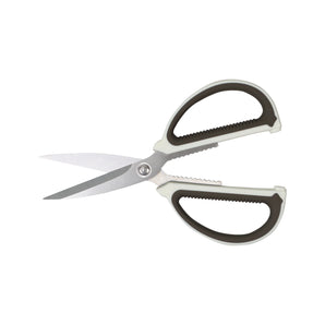 NFI essentials Multi-function stainless steel kitchen 8 Inch scissor office school paper cut sharp shears