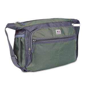 NFI essentials Men's Sling Bag Stylish Cross Body Travel Office Business Messenger Bag