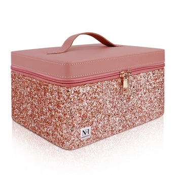 NFI essentials Makeup Vanity Box (Pink) - AYAHA ENTERPRISES PRIVATE LIMITED