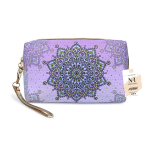 NFI essentials Floral & Diamond Print Cosmetics Pouch Makeup Pouch
