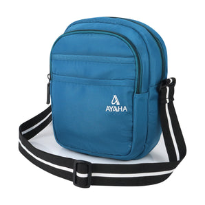 Ayaha Polyester Sling Bag for Men and Women, Cross Body Business Messenger Bag