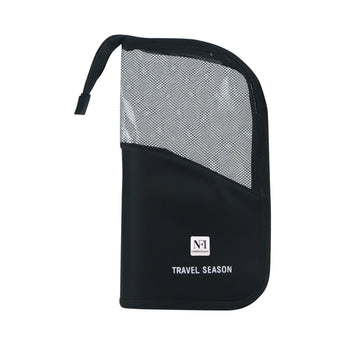 NFI essentials Makeup Brush Organizer Bag for Women, Portable Makeup Brush Holder Travel Makeup Brush Case Standing Zipper Waterproof Cosmetic Brush Pouch (Copy) - AYAHA ENTERPRISES PRIVATE LIMITED