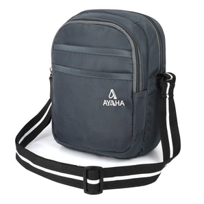 Ayaha Polyester Sling Bag for Men and Women, Cross Body Business Messenger Bag