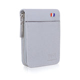 NFI essentials PU Leather 9 Slots Vertical Card Holder Credit Debit Card Holder Zipper Coin Purse for Men and Women Accordion Money Wallet Security Wallet (Copy) (Copy) (Copy) - AYAHA ENTERPRISES PRIVATE LIMITED