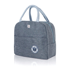 NFI essentials Insulated Lunch Bag for Men Women Large Tiffin Carry Bag Travel Lunch Box Organizer for Office, School, College, Leak-proof Lunch Cooler Bag