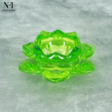 NFI essentials Exquisite Lotus Flower shaped Tea Light Candle or Diya Holder Decorative Centerpiece for Home Decor and Festival Like Diwali, Christmas or Eid - AYAHA ENTERPRISES PRIVATE LIMITED