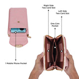 NFI essentials Womens Crossbody Wallet, Small Mobile Cell Phone Holder Bag, Pocket Wallet, Hand Purse, Clutch Mobile Sling Bag, Phone Pouch for Women - AYAHA ENTERPRISES PRIVATE LIMITED